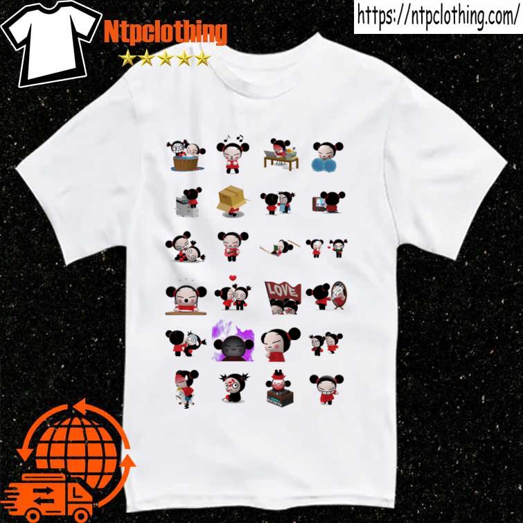 Pucca Cartoon Network Sticker Funny Shirt