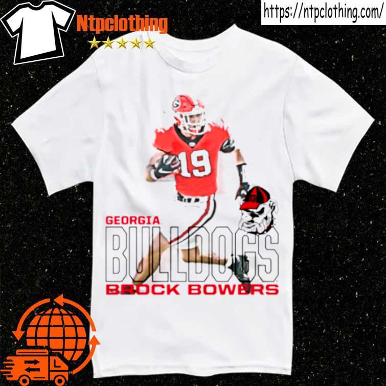 Official georgia brock bowers run T-shirt, hoodie, tank top, sweater and  long sleeve t-shirt