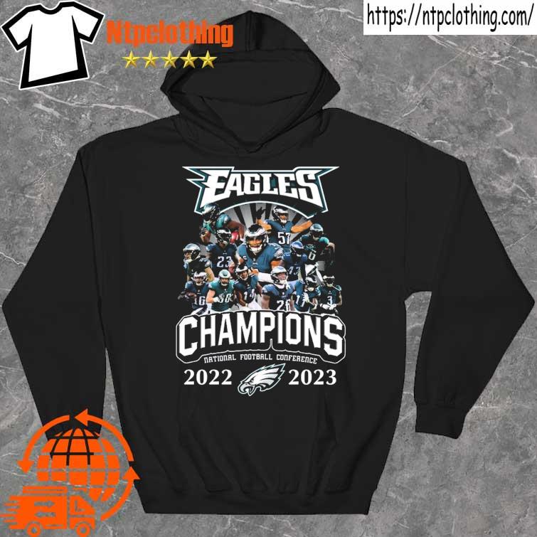 Philadelphia Eagles National Football Conference Champions 2022-2023 shirt,  hoodie, sweater, long sleeve and tank top