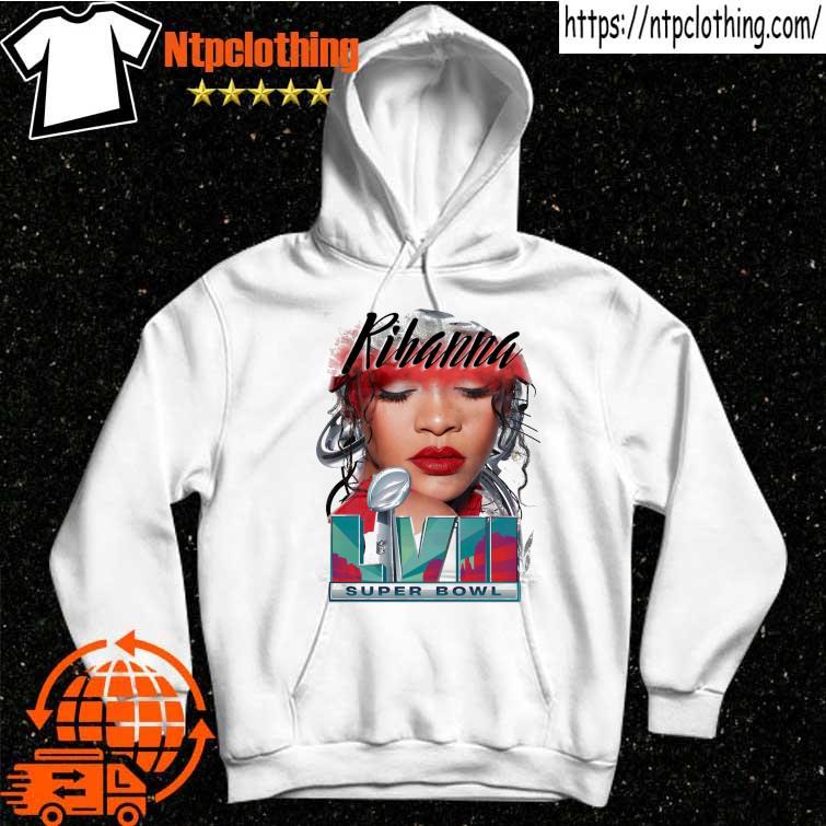 Rihanna half time show super bowl shirt, hoodie, sweater, long