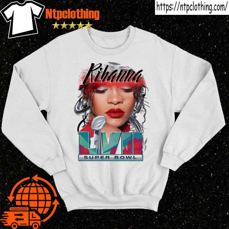 Rihanna half time show super bowl shirt, hoodie, sweater, long sleeve and  tank top