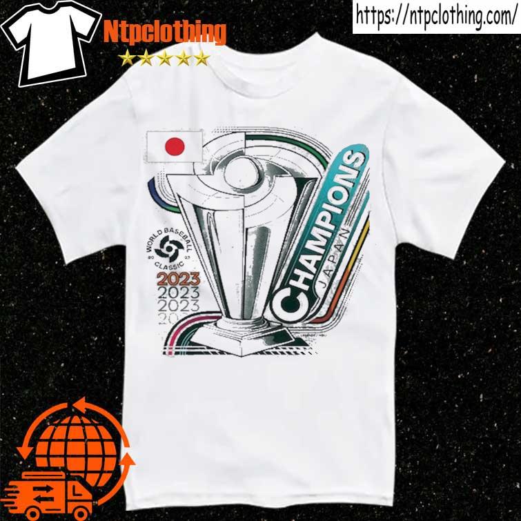 Men's Japan Baseball LEGENDS Gray 2023 World Baseball Classic Champions  Tri-Blend T-Shirt