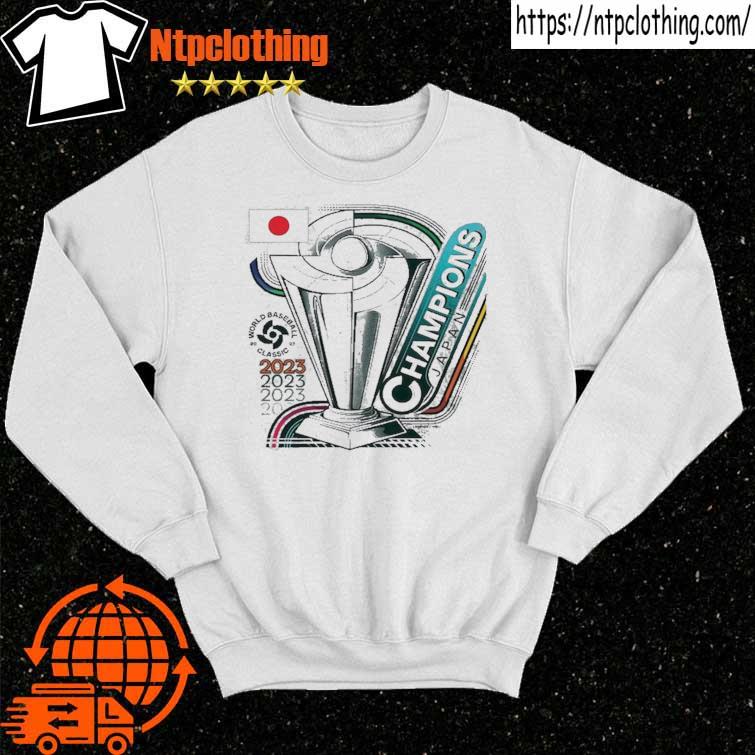 Men's Legends Gray Japan Baseball 2023 World Classic Champions Tri-Blend T-Shirt