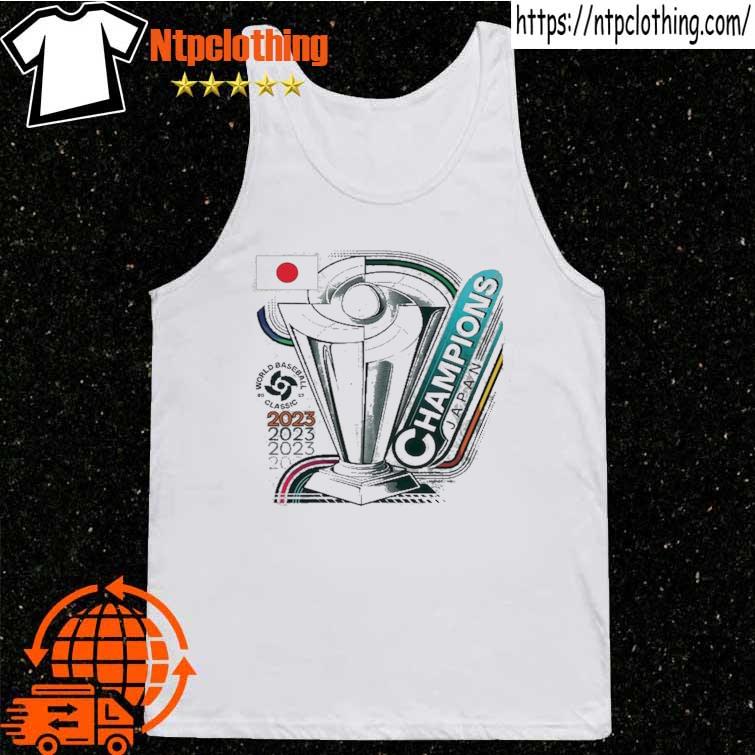 Men's Japan Baseball LEGENDS Gray 2023 World Baseball Classic Champions  Tri-Blend T-Shirt