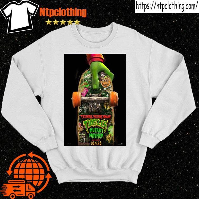 Teenage mutant ninja turtles mutant mayhem black design shirt, hoodie,  sweater, long sleeve and tank top