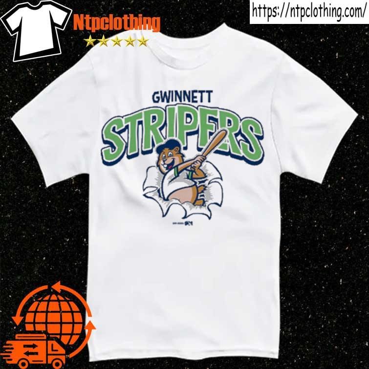 Gwinnett Stripers Nike Property of Long Sleeve Tee Medium