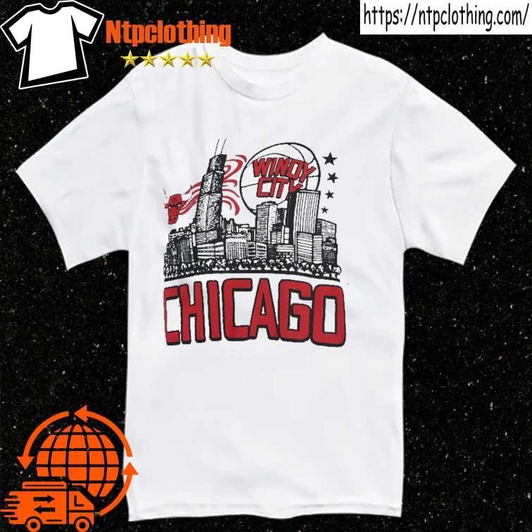 Men's Homage Gray Chicago Bears Hyper Local Tri-Blend T-Shirt Size: Small