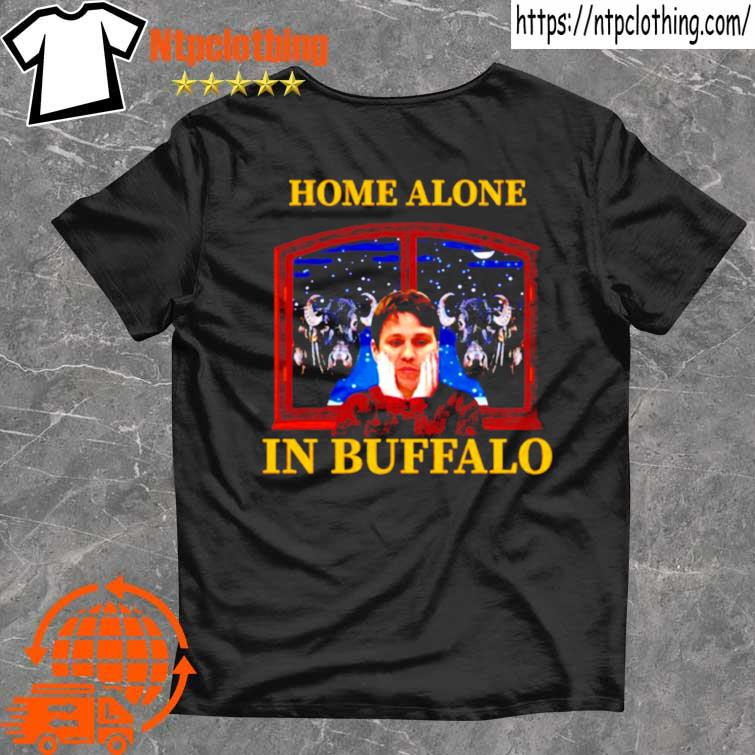 Josh Allen Home Alone In Buffalo Shirt