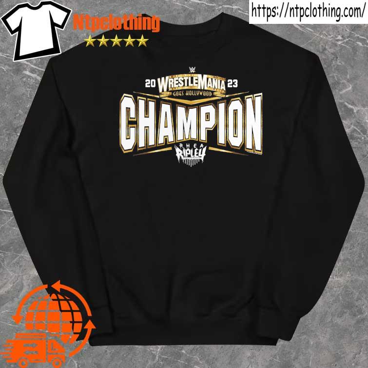Rhea Ripley Fanatics Branded WrestleMania 39 Champion sweater