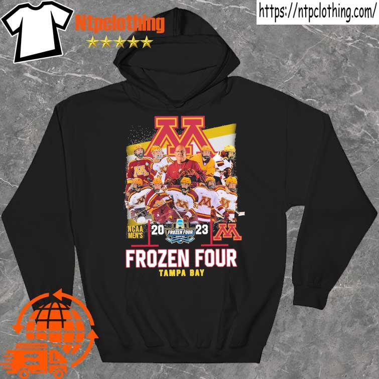 Sports Team Minnesota Golden Gophers NCAA 2023 Men's Frozen Four Tampa Bay hoddie