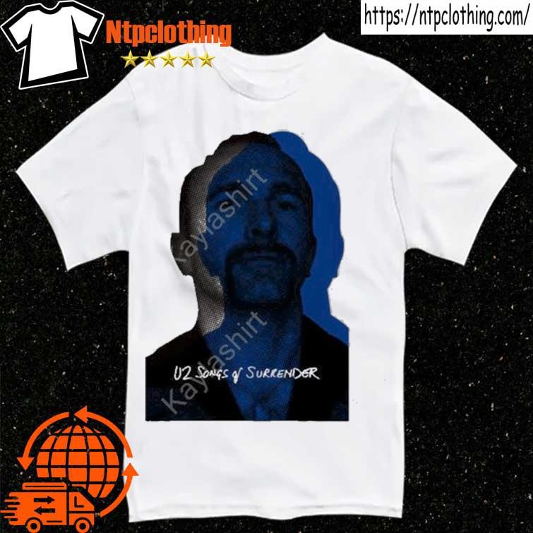 U2 songs of surrender merch songs of surrender the edge shirt