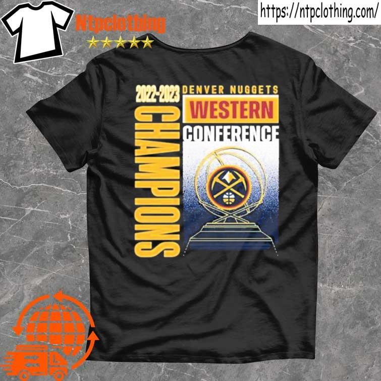Official 2022-2023 Denver Nuggets Western Conference Champions Vintage Shirt