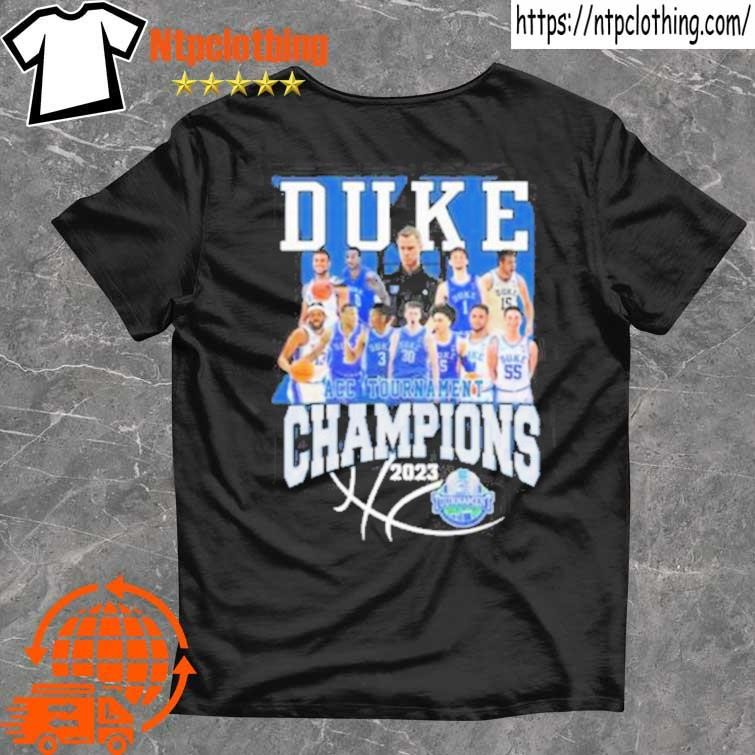 Official duke basketball acc 2023 championship shirt, hoodie, sweater, long  sleeve and tank top