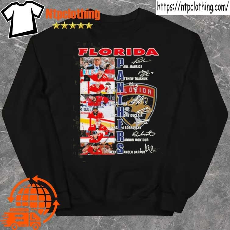 Official Florida panthers sports teams 2023 signatures tee shirt sweater.jpg