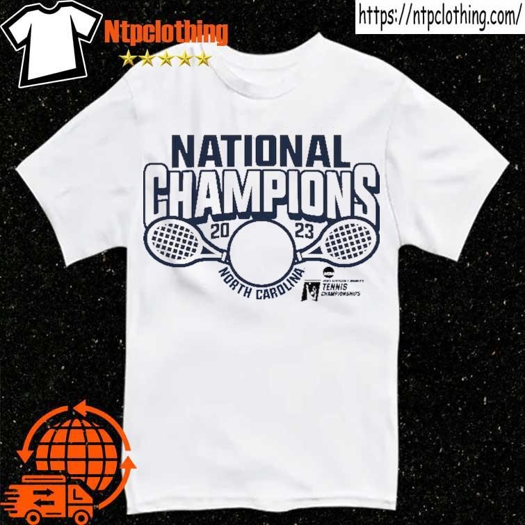 Official North Carolina Tar Heels 2023 NCAA Women's Tennis National Champions Shirt
