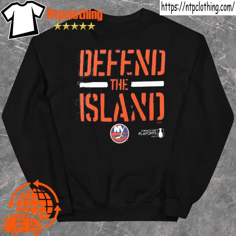 Official Slanders 2023 Defend The Island Stanley Cup Playoff Shirt sweater.jpg