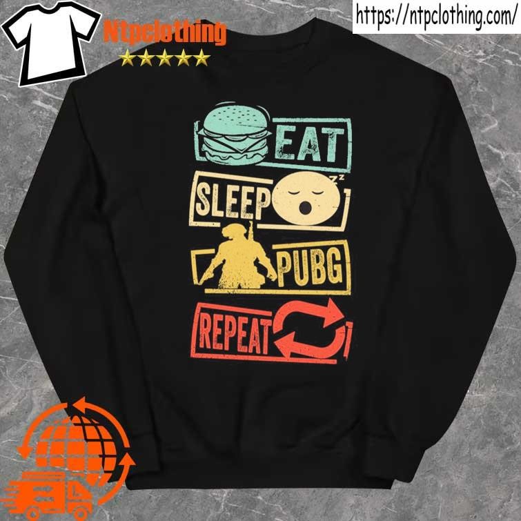Official eat Sleep Pubg Repeat T Shirt sweater.jpg