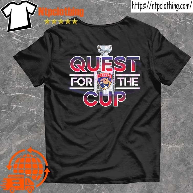 Official florida Panthers Quest For The Cup 2023 Stanley Cup Final Shirt