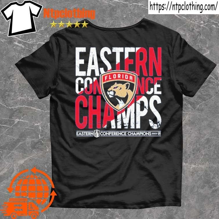 Official florida Panthers Youth 2023 Eastern Conference Champions T-Shirt