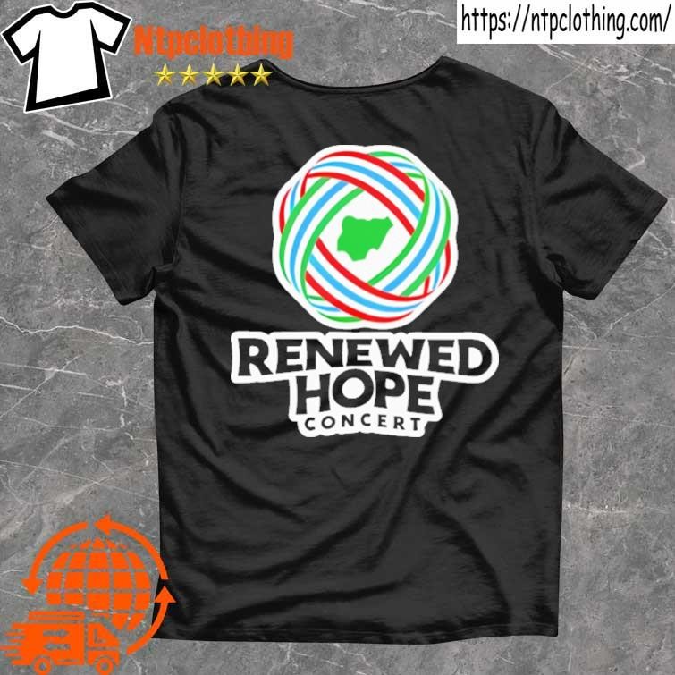 Official olatanwa renewed hope concert 2023 shirt