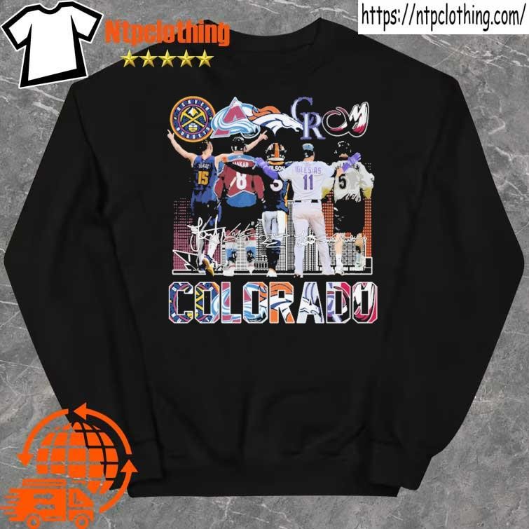 Official original Colorado Sports Teams Skylines 2023 signatures shirt sweater.jpg