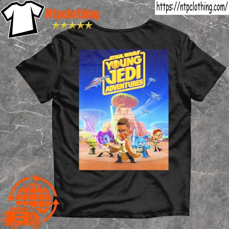 Official star Wars Young Jedi Adventures Art shirt