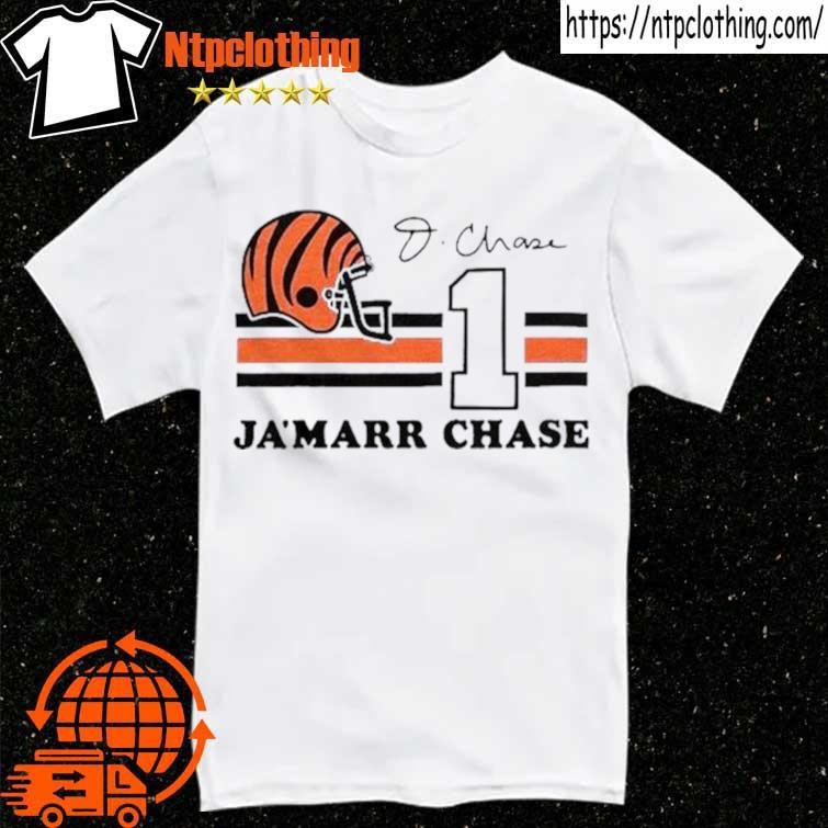 Cincinnati Bengals Ja'marr Chase #1 Signature Shirt