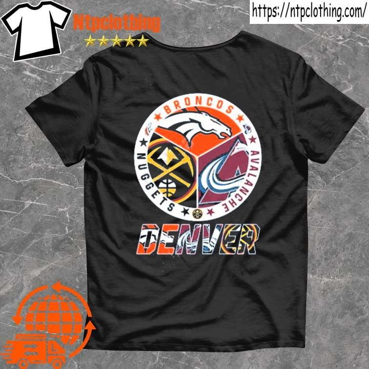 Denver Broncos Colorado Avalanche Denver Nuggets Championship Logo 2023  Shirt, hoodie, sweater, long sleeve and tank top