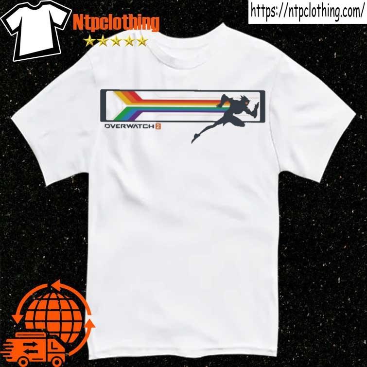 Official 2023 Overwatch 2 Tracer Pride shirt