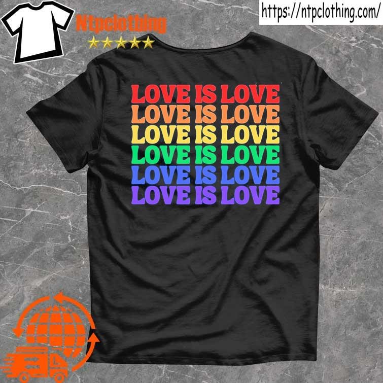Official Comfort Colors Love Is Love LGBT Shirt