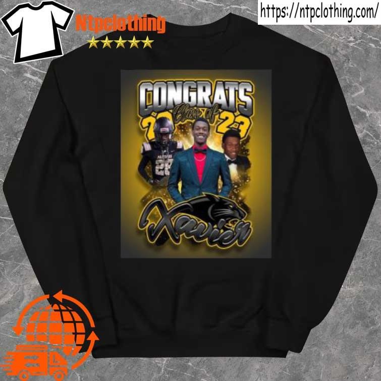 Official Congrats Class Of 2023 Xavier shirt sweater.jpg