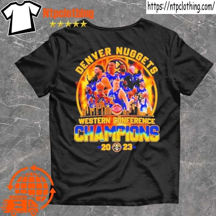 Official Denver Nuggets Western Conference Champions 2023 Shirt