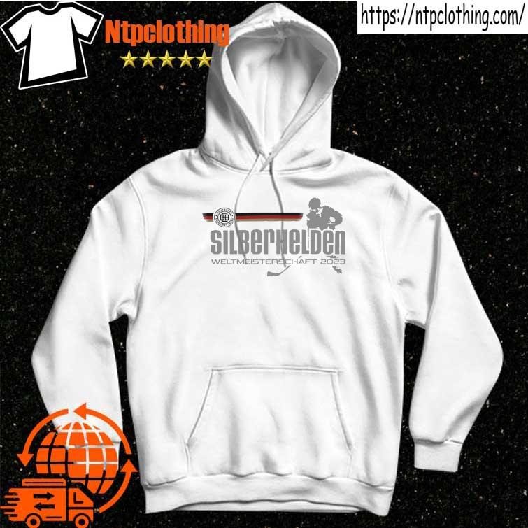 Official Deutscher Eishockey-Bund Merch Silberhelden Weltmeisterschaft 2023 shirt hoddie.jpg