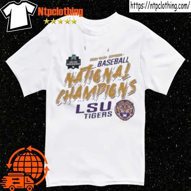 Official LSU Tigers Champion Unisex 2023 NCAA Men's Baseball