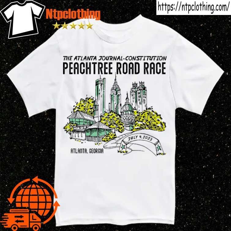 Official 2023 AJC Peachtree Road Race Shirt, hoodie, sweater, long