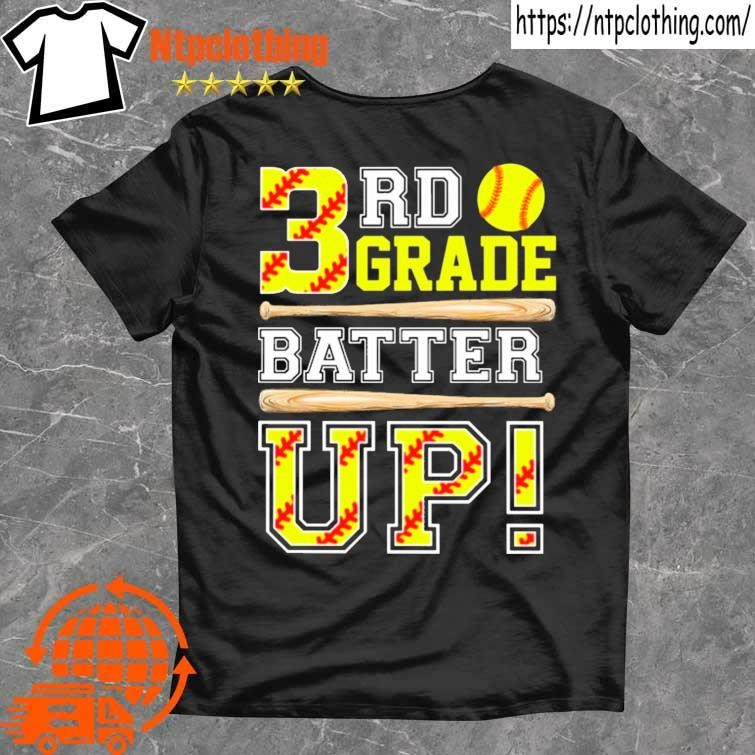 Official 3rd grade batter up 2023 shirt