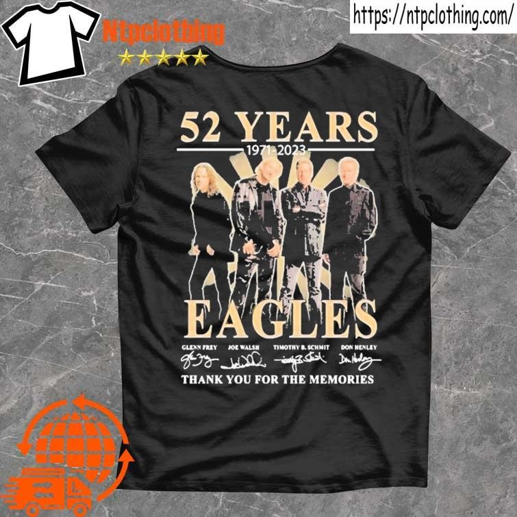 Eagles Signed 52nd Anniversary 1971-2023 Thank You Memories Unisex