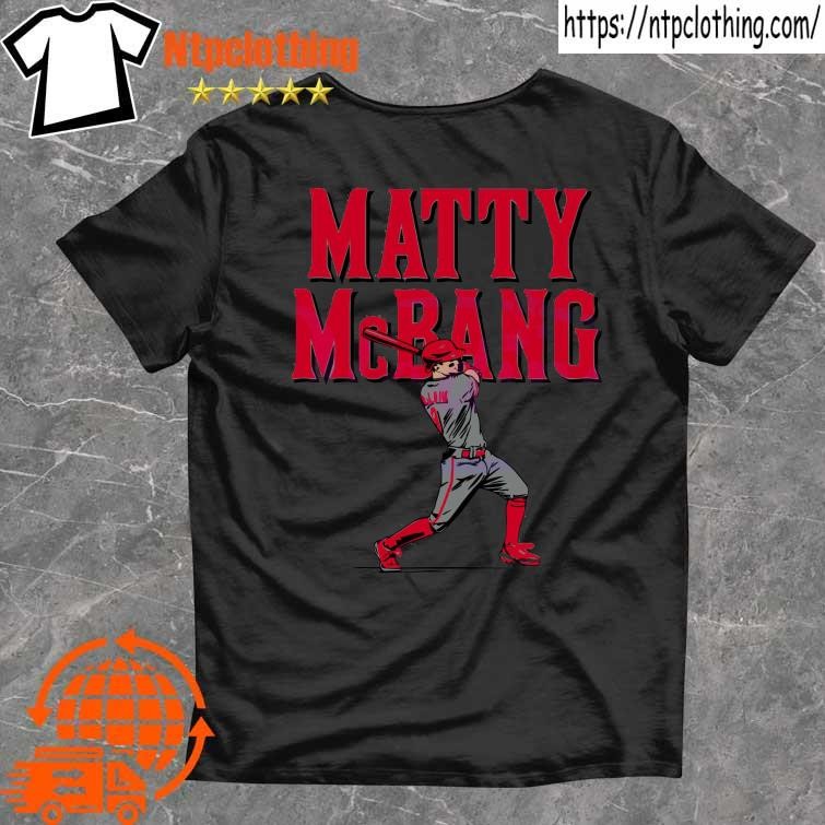 Matt McLain Cincinnati Reds Matty McBang 2023 shirt, hoodie, sweater, long  sleeve and tank top