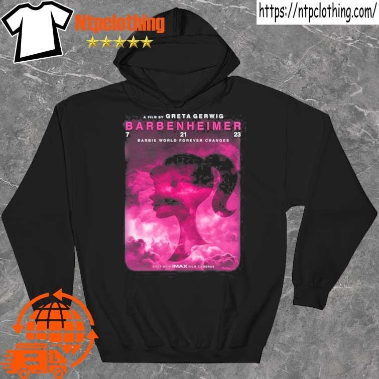 Official a Film By Greta Gerwig Barbenheimer Barbie World Forever Changes shirt hoddie.jpg