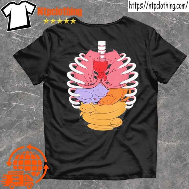 Official anatomical Human Anatomy X-Ray Cat shirt Official anatomical Human Anatomy X-Ray Cat shirt