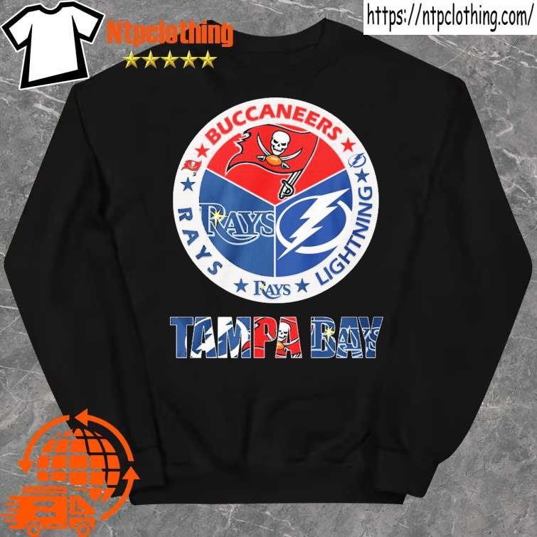 Official TAMPA sports team Tampa Bay Rays Tampa Bay Lightning Tampa Bay  Buccaneers shirt, hoodie, ladies tee, sweater and v-neck t-shirt