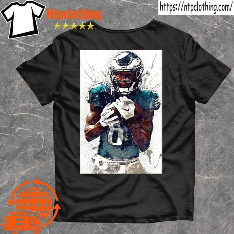 NFL Philadelphia Eagles Devonta Smith Wall Art shirt, hoodie