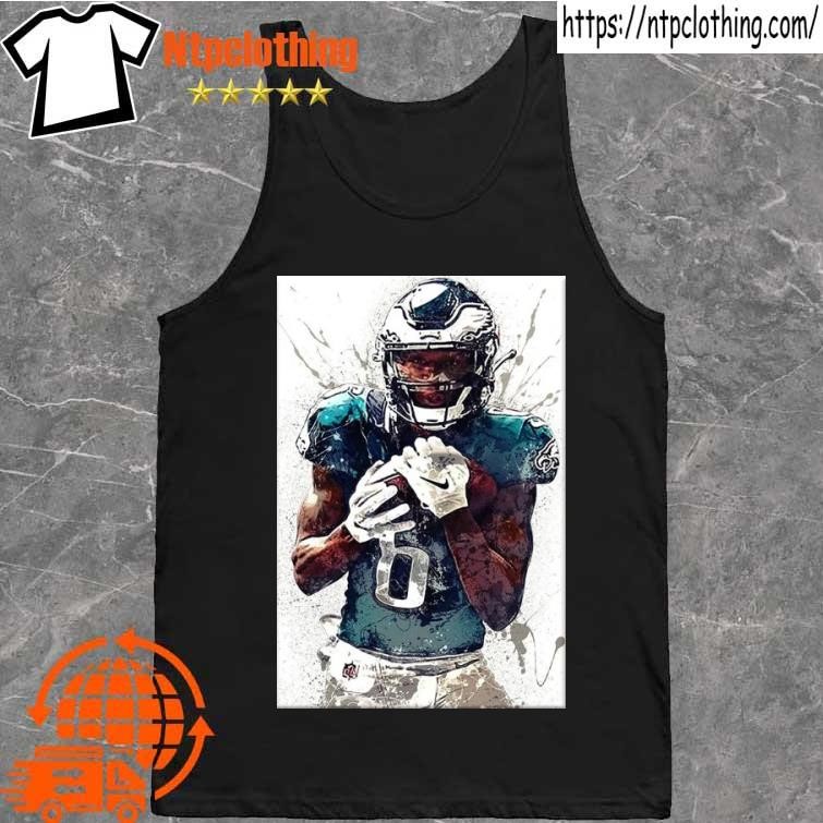 Women's Nike DeVonta Smith Gray Philadelphia Eagles