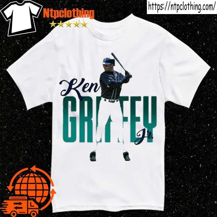 Official seattle mariners 21 ken griffey jr retweet to win turn ahead the  clock signtures T-shirt, hoodie, tank top, sweater and long sleeve t-shirt