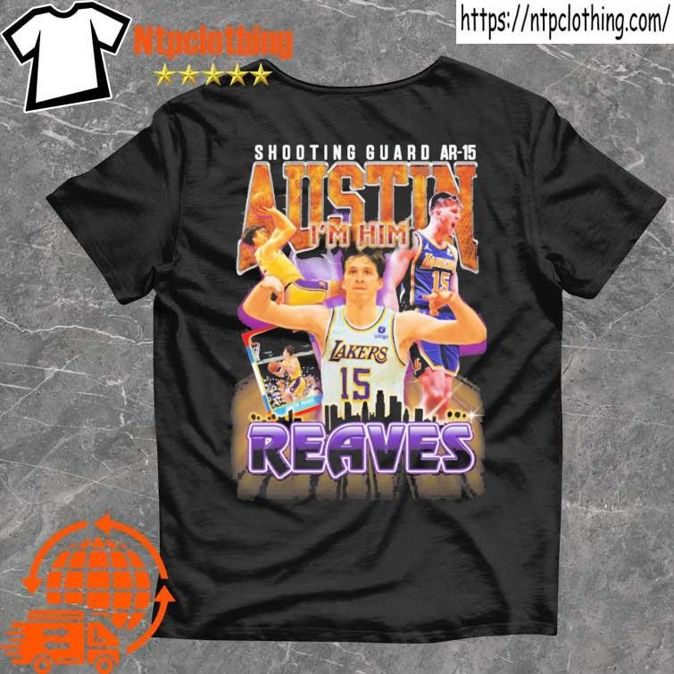 Austin Reaves 15 Los Angeles Lakers basketball 2023 T-shirt, hoodie,  sweater, long sleeve and tank top