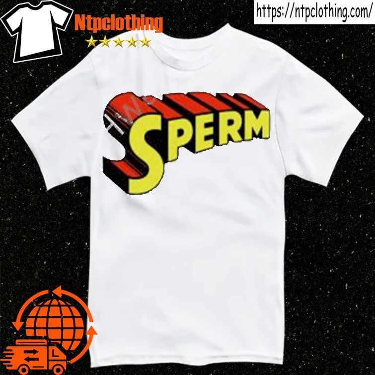 Original world Of Strange Merch Sperm shirt