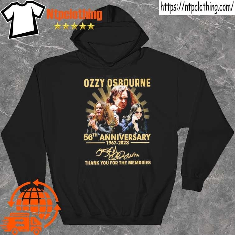 Ozzy Osbourne 56th Anniversary 1967-2023 thank You for the memories signature shirt hoddie.jpg