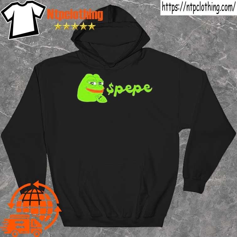 Pepe The Frog Smile Thinking About Money Shirt hoddie.jpg