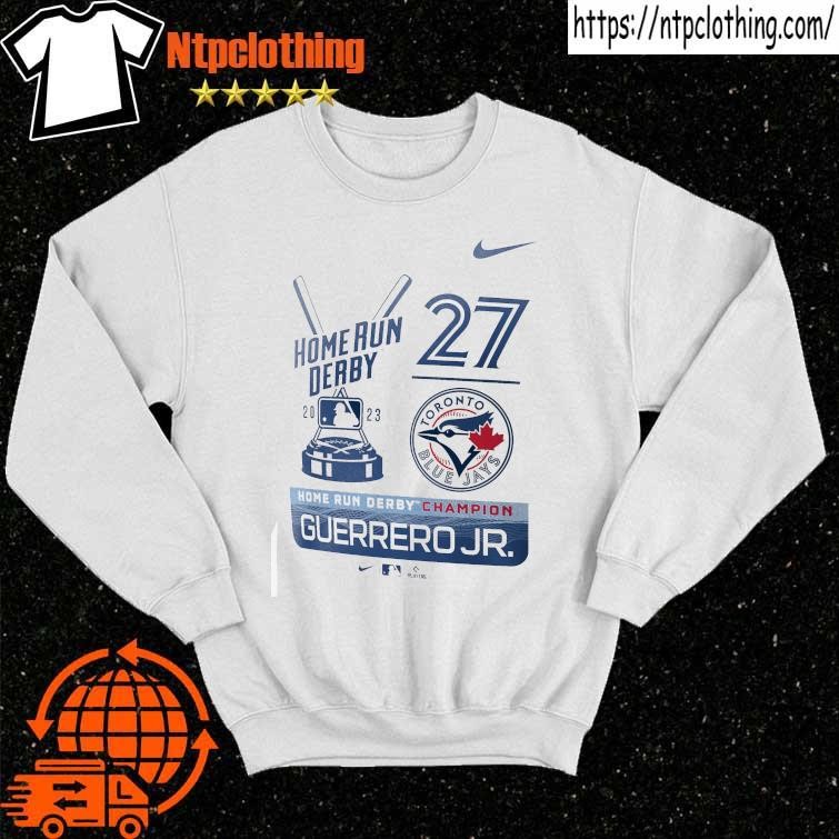 Vladimir Guerrero Jr. Toronto Blue Jays Nike 2023 Home Run Derby Champion T- Shirt, hoodie, sweater, long sleeve and tank top