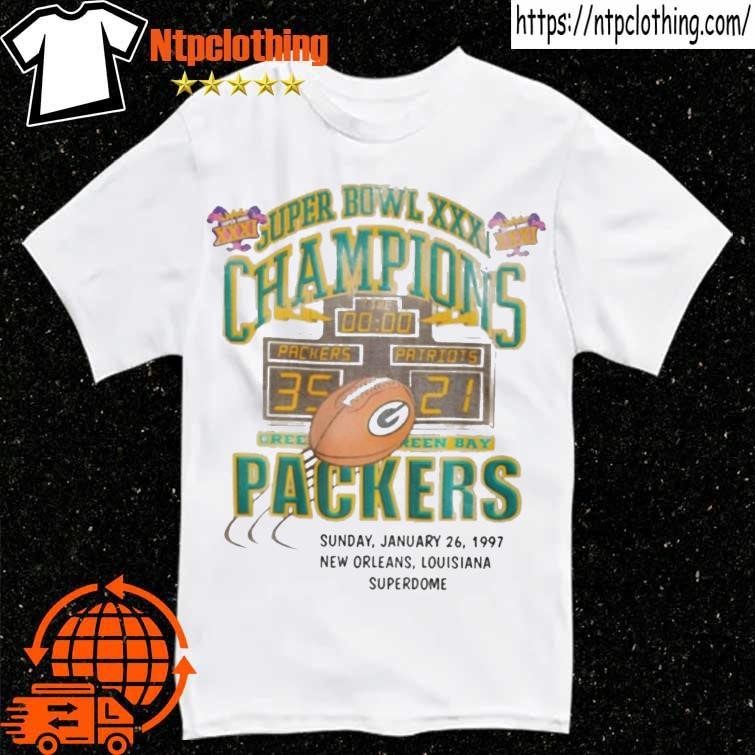 Official Aj Dillon Super Bowl Xxxi Champions Green Bay Packers T-Shirt,  hoodie, sweater, long sleeve and tank top